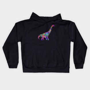 Brachiosaurus dinosaur Kids Hoodie